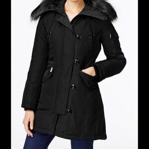 MICHAEL Michael Kors | Faux Fur Trim Parka NWOT